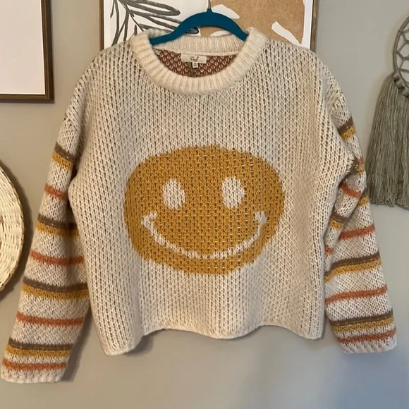 Three Bird Nest Easel Best Life Sweater - Picture 2 of 7